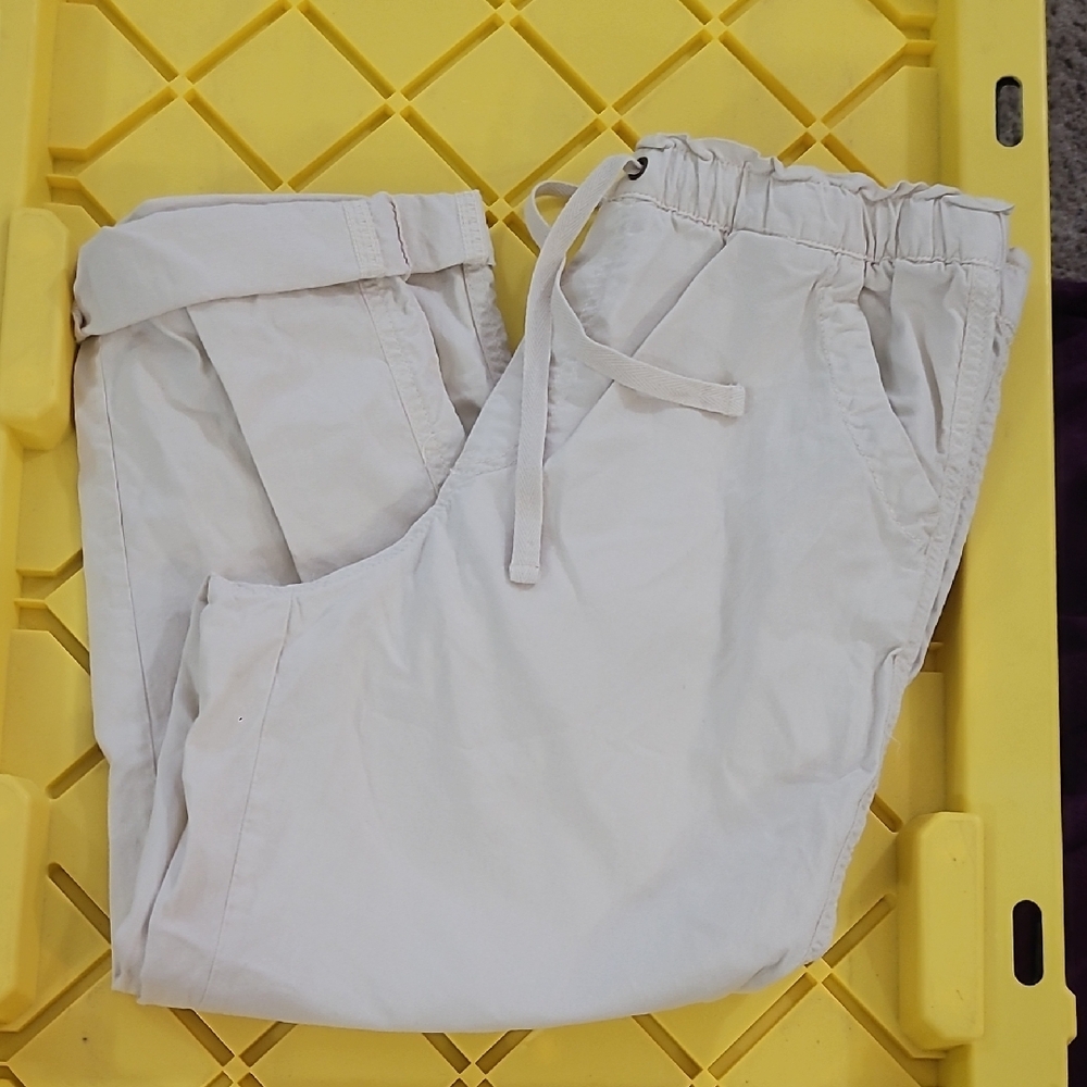 Sonoma Cream Joggers with Relaxed Fit and Soft Texture